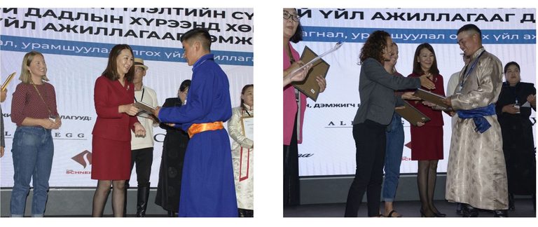 SFA 2022 Best Female Herder award winners, Mongolia