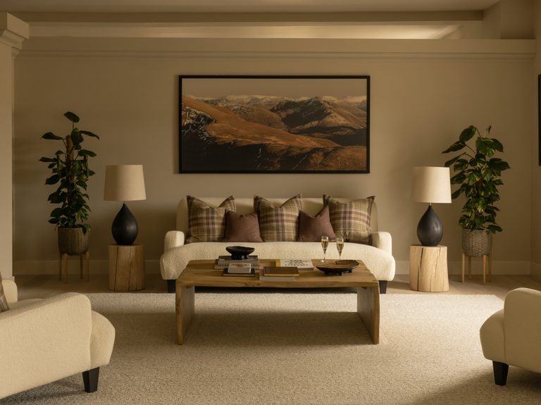 Keith Coghill's completed atelier space at Johnstons of Elgin Elgin mill