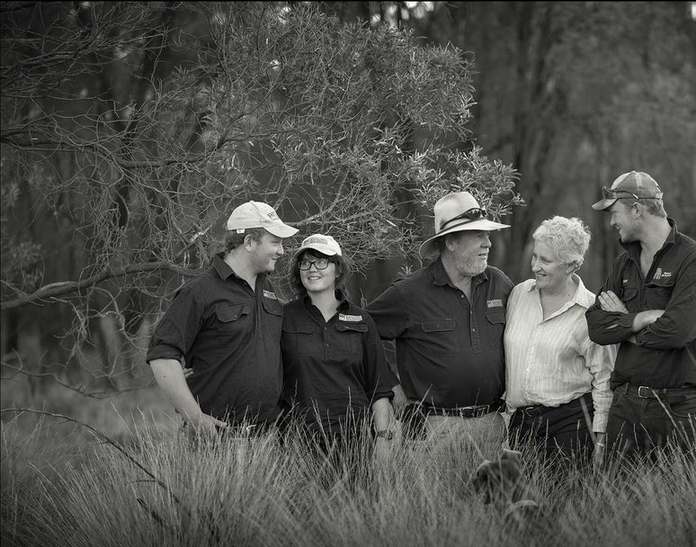 Mark and Vicki Murphy with their family